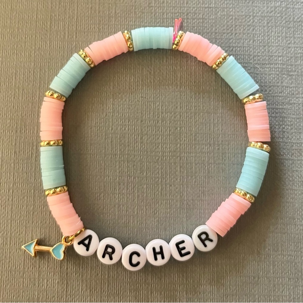 TAYLOR SWIFT Eras Tour Friendship Bracelet The Archer Lover Album w Arrow Charm